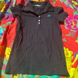Aeropostale Black Polo Shirt, Size Small, Barely Wore